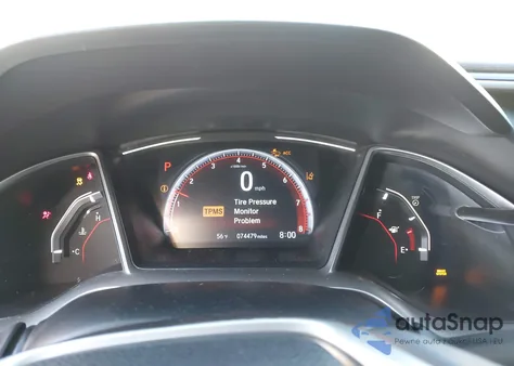 2020 Honda Civic Sport z USA, uszkodzony, nr VIN 2HGFC2F81LH586543